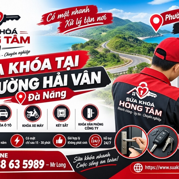 Thợ Sửa Khoá Tận Nơi Phường Hải Vân - Đà Nẵng