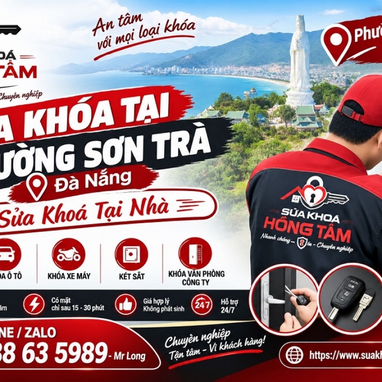 Sửa Khóa Tại Phường Sơn Trà - Đà Nẵng